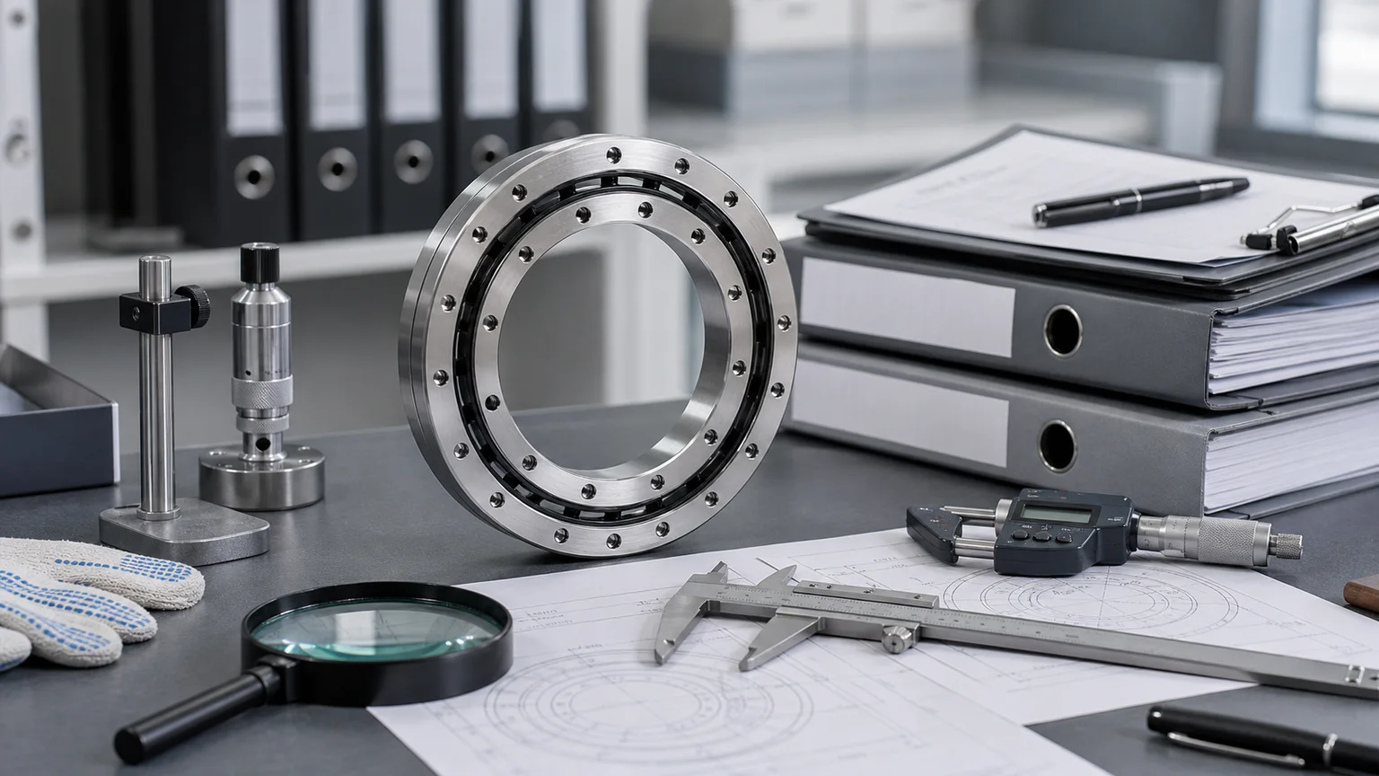bearing certification and compliance support visual