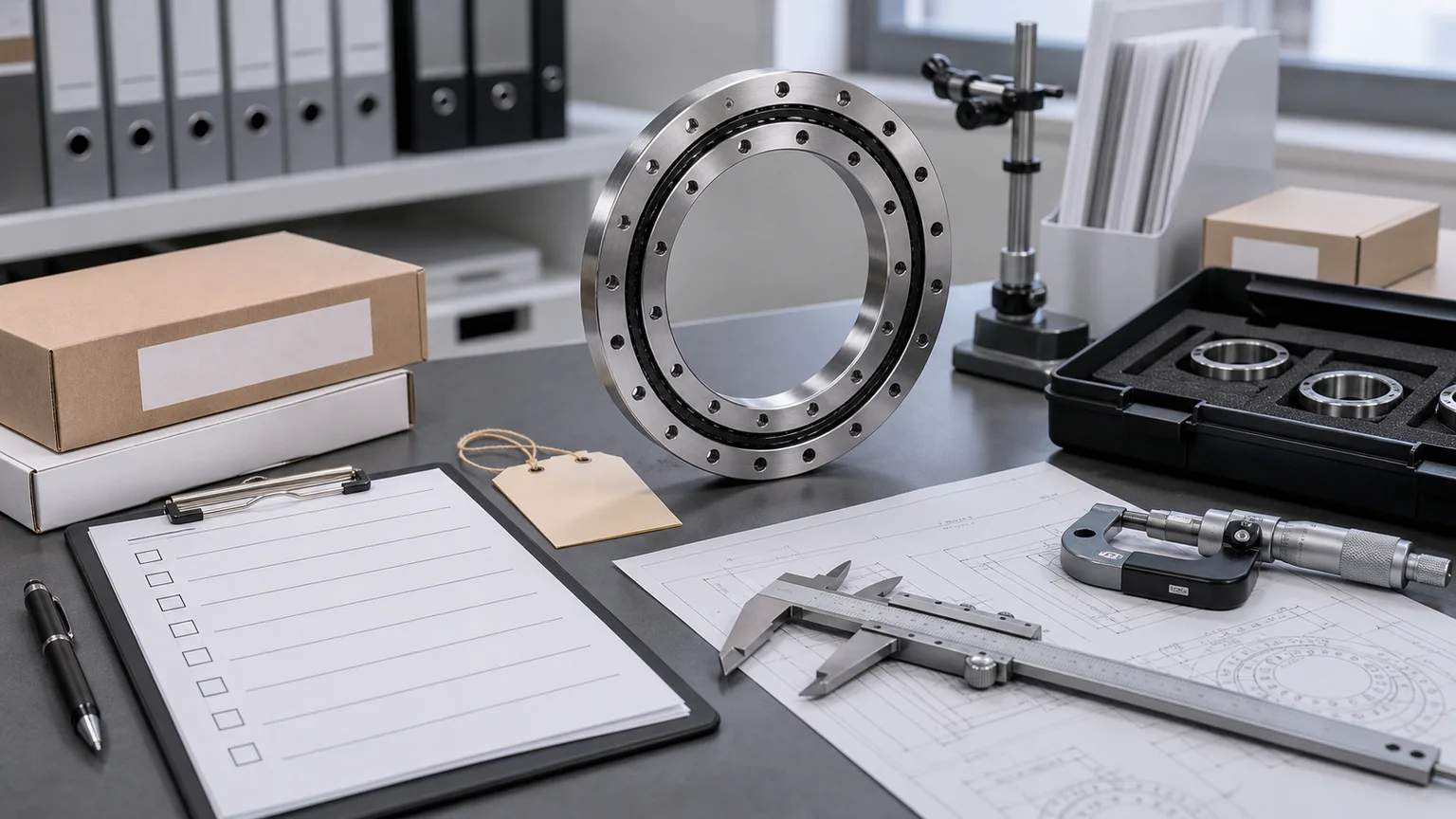 bearing certification document request checklist