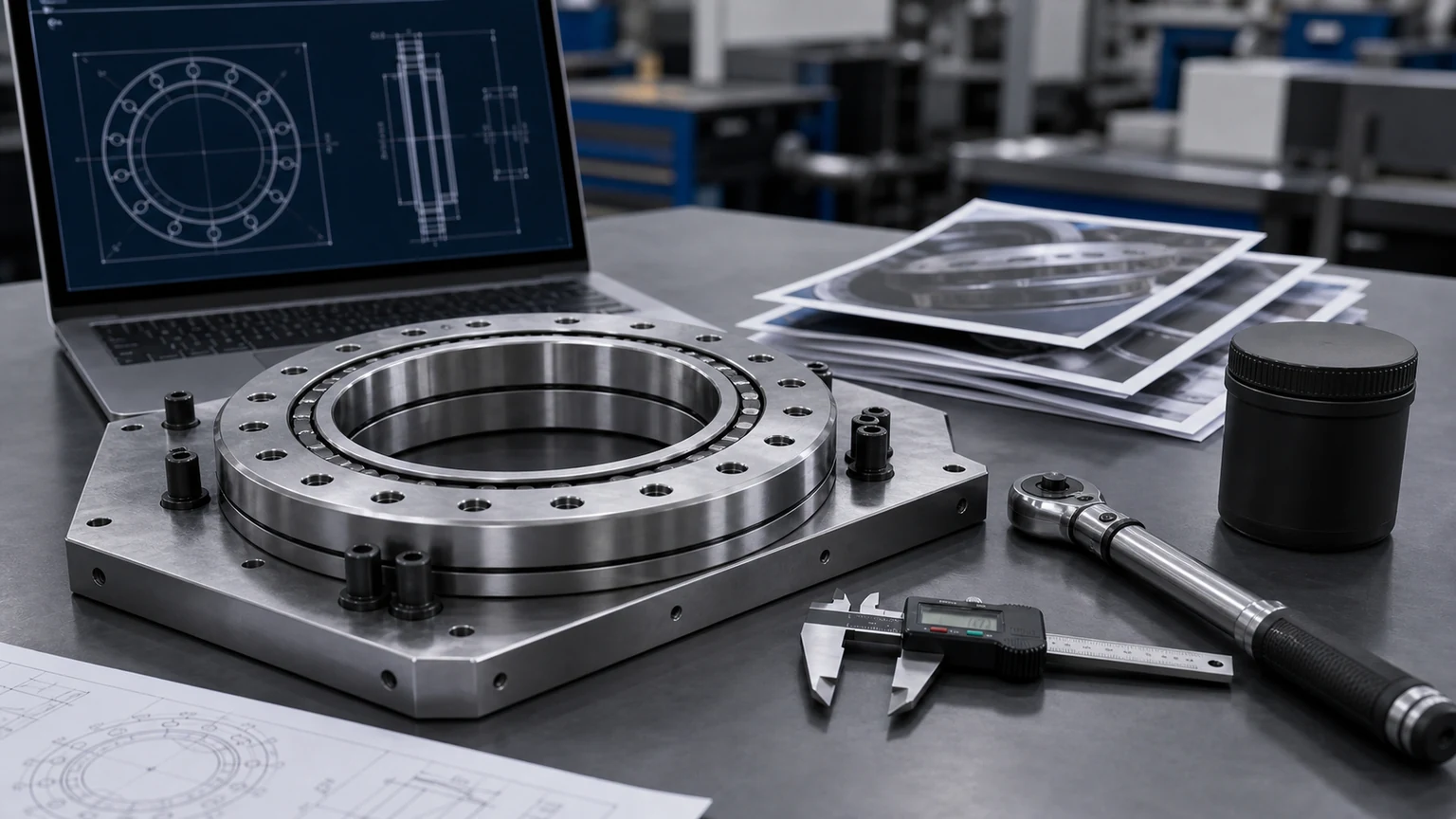 cross roller bearing installation RFQ preparation visual