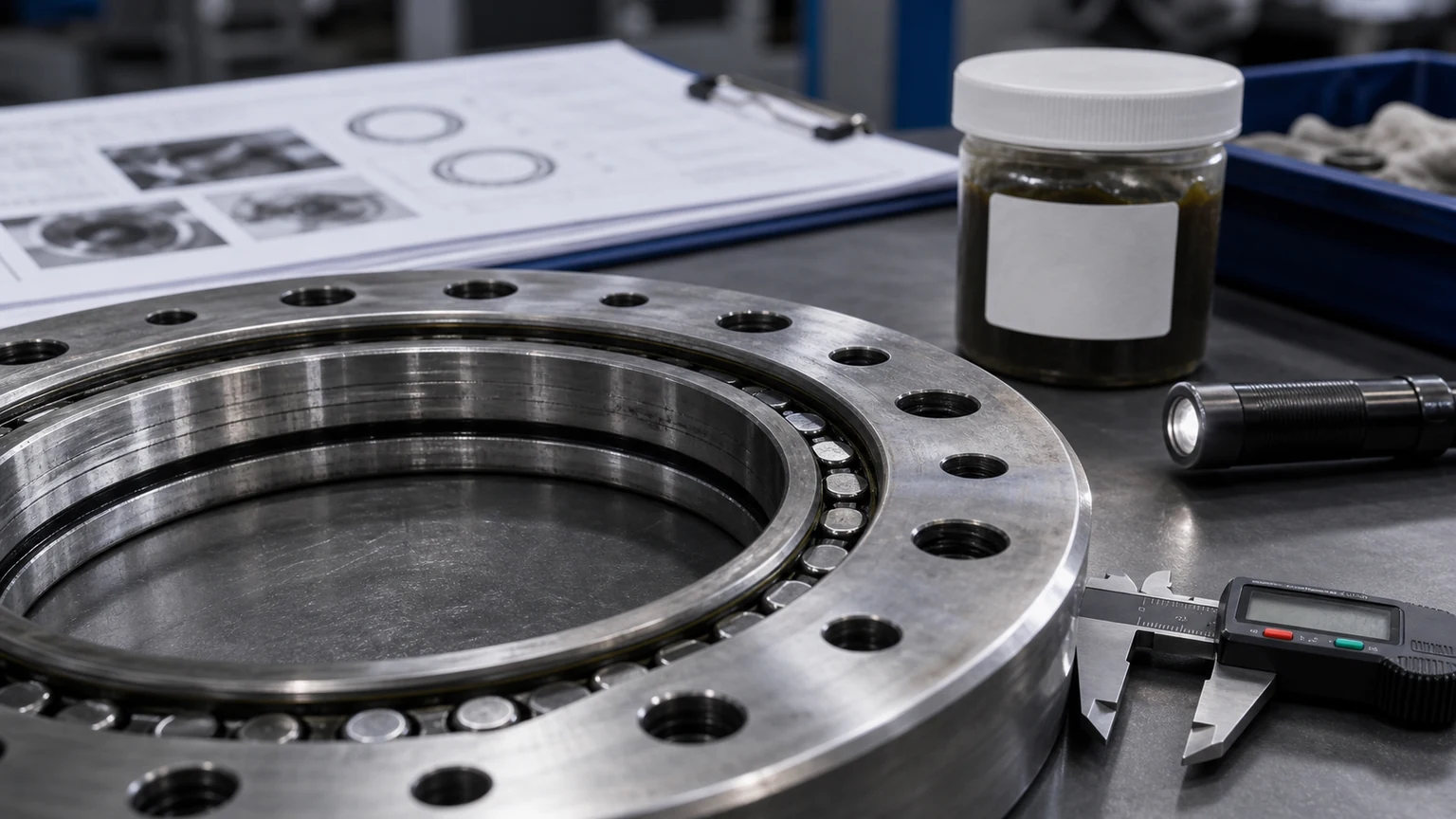 problems with cross roller bearings evidence review visual