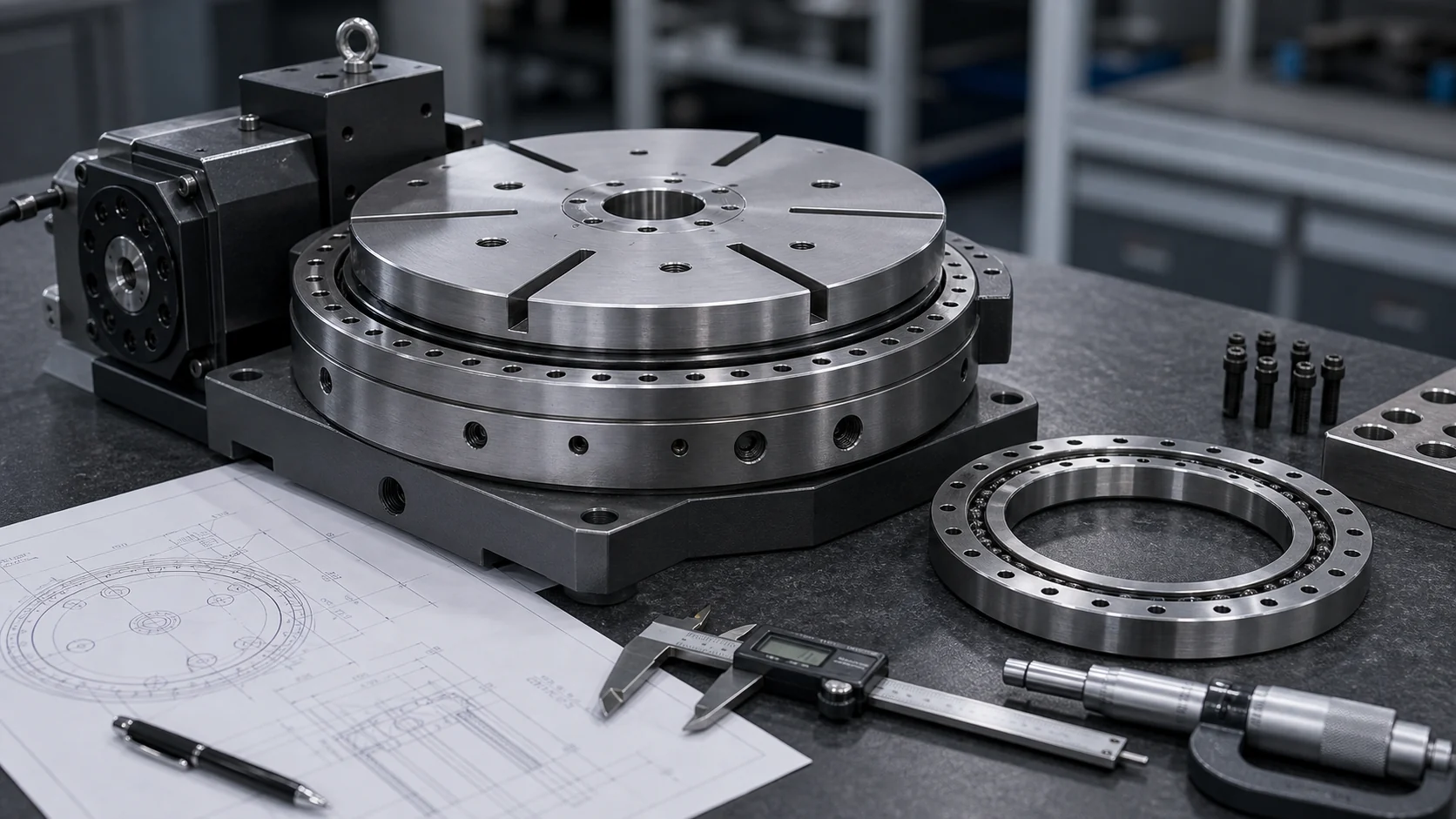 cross roller bearing rotary table application fit review visual