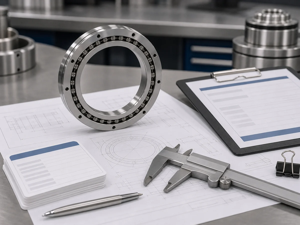 cross roller bearing supplier technical review process