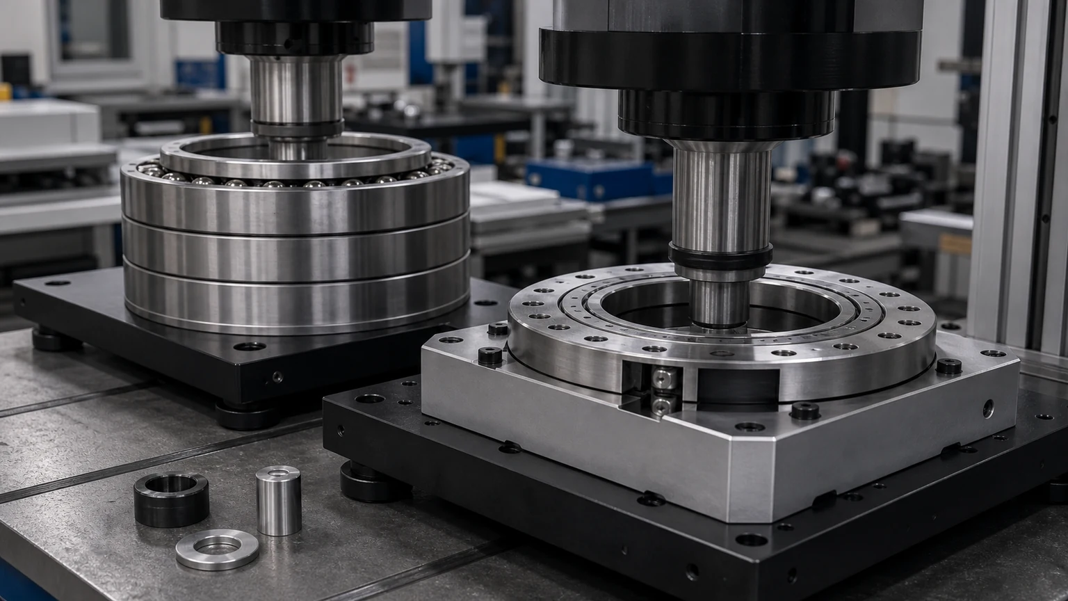 cross roller bearing and ball bearing application decision checklist