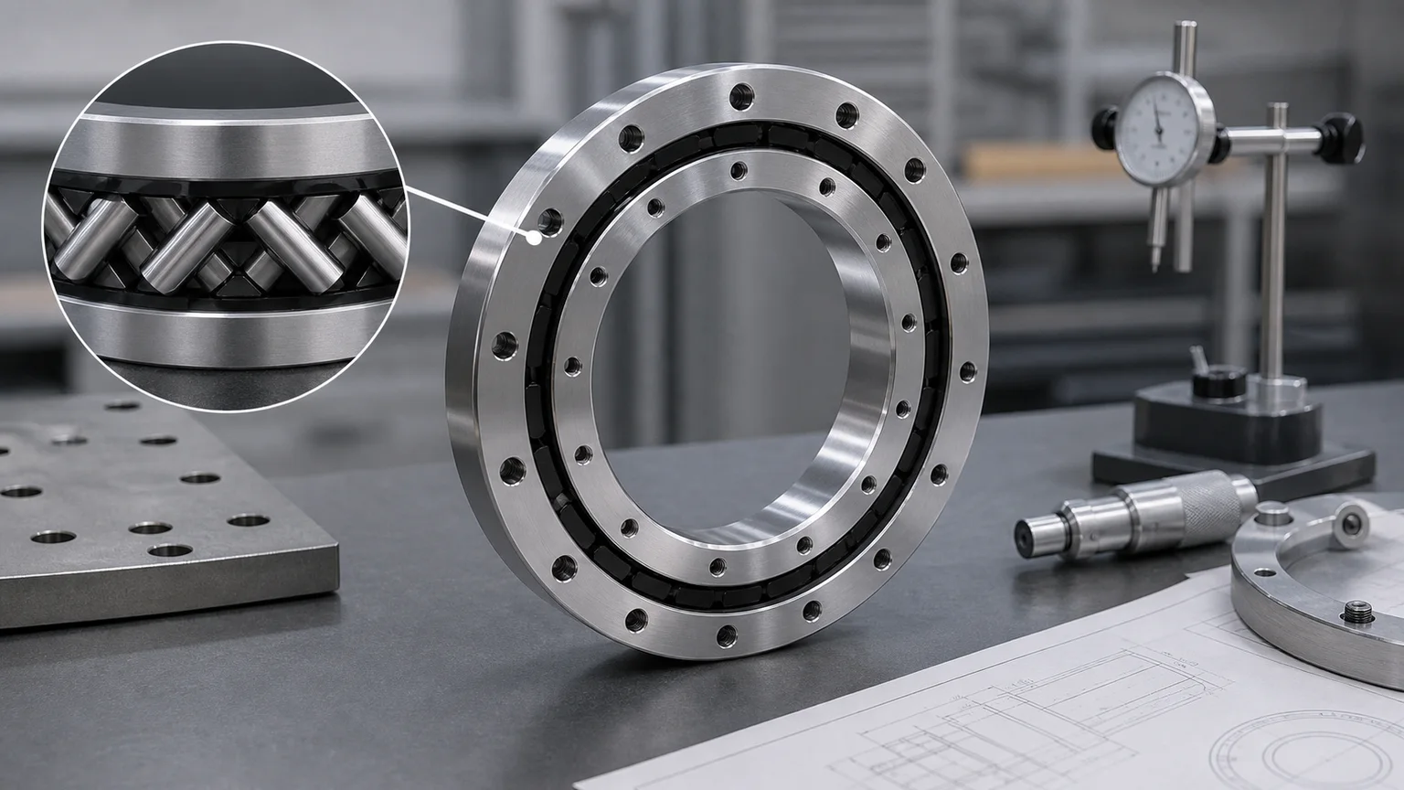 cross roller bearing product review setup