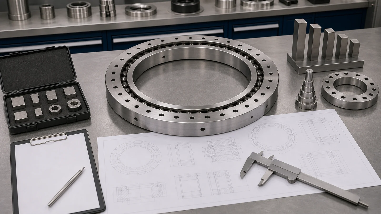 cross roller slewing bearing supplier drawing and dimension review visual