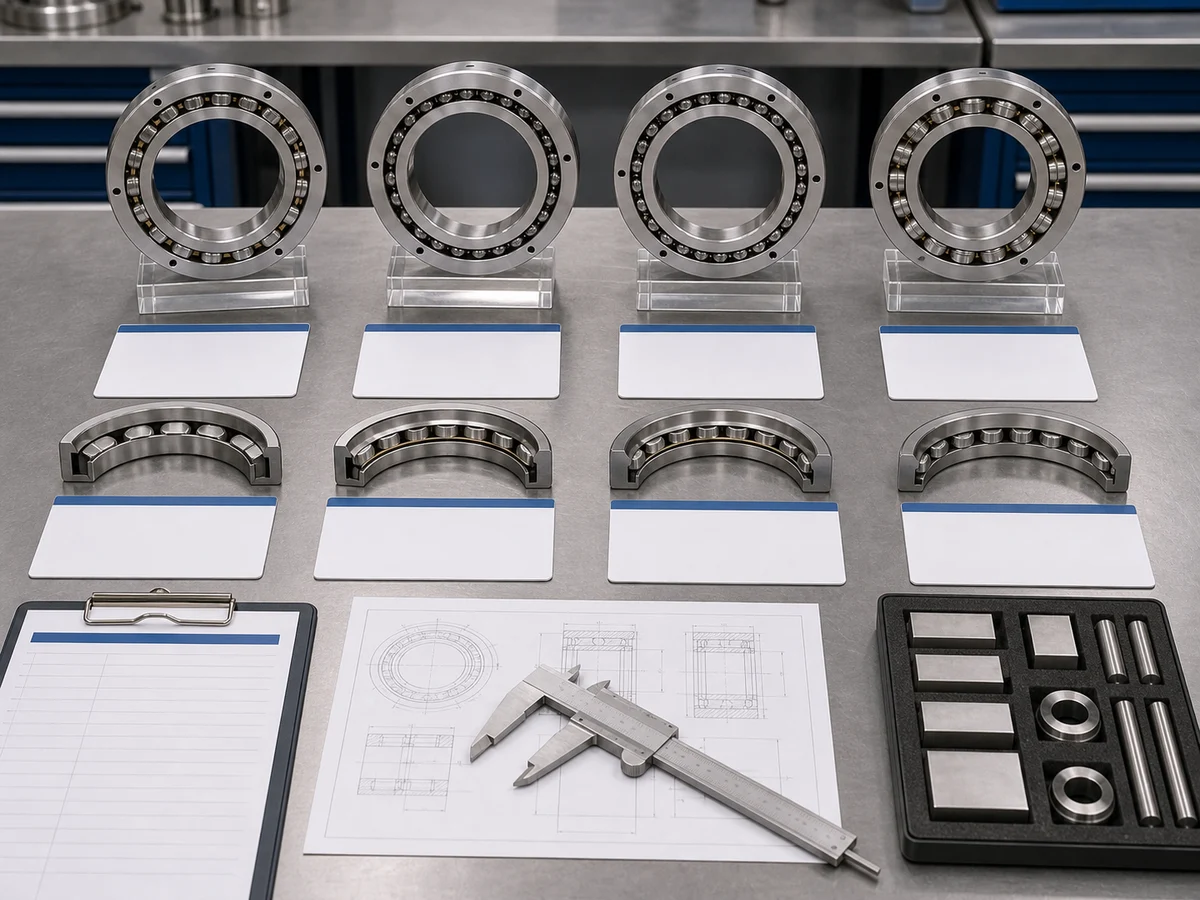 crossed cylindrical roller bearing supplier supply capability matrix visual