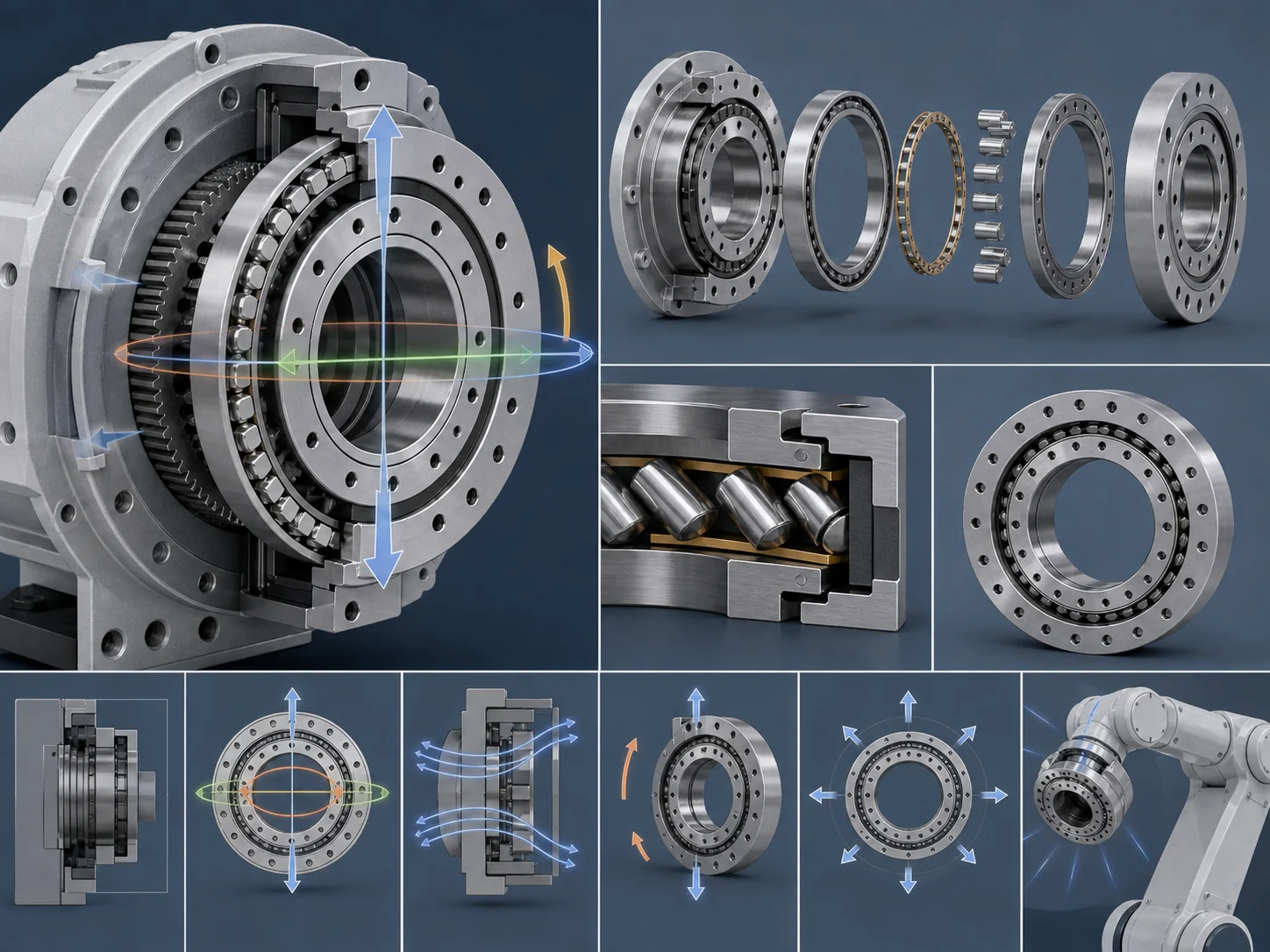 harmonic drive cross roller bearing application review factors visual