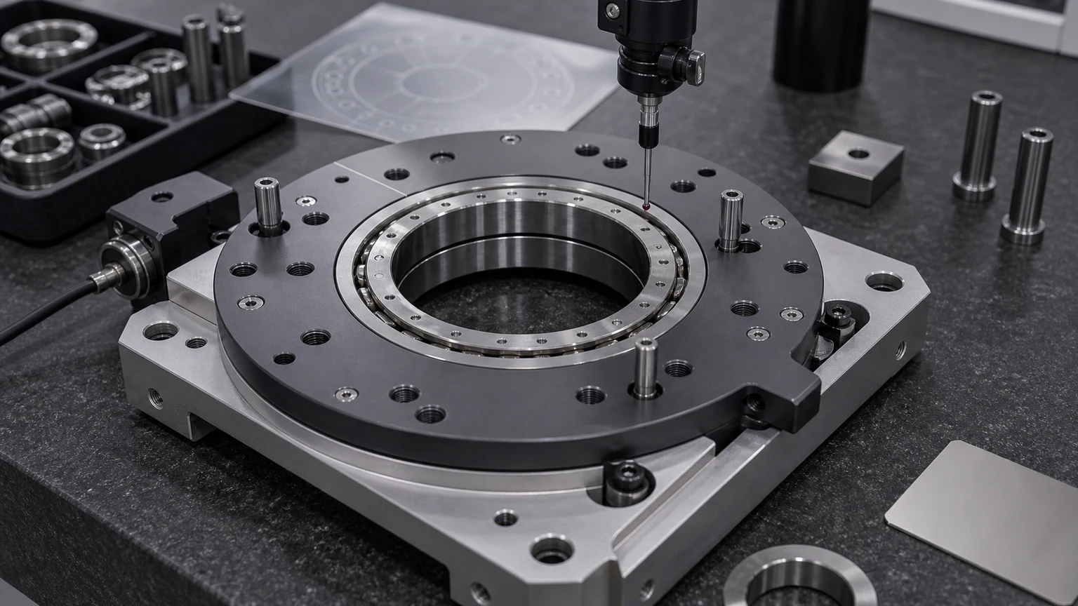 HIWIN cross roller bearing dimension and mounting review visual