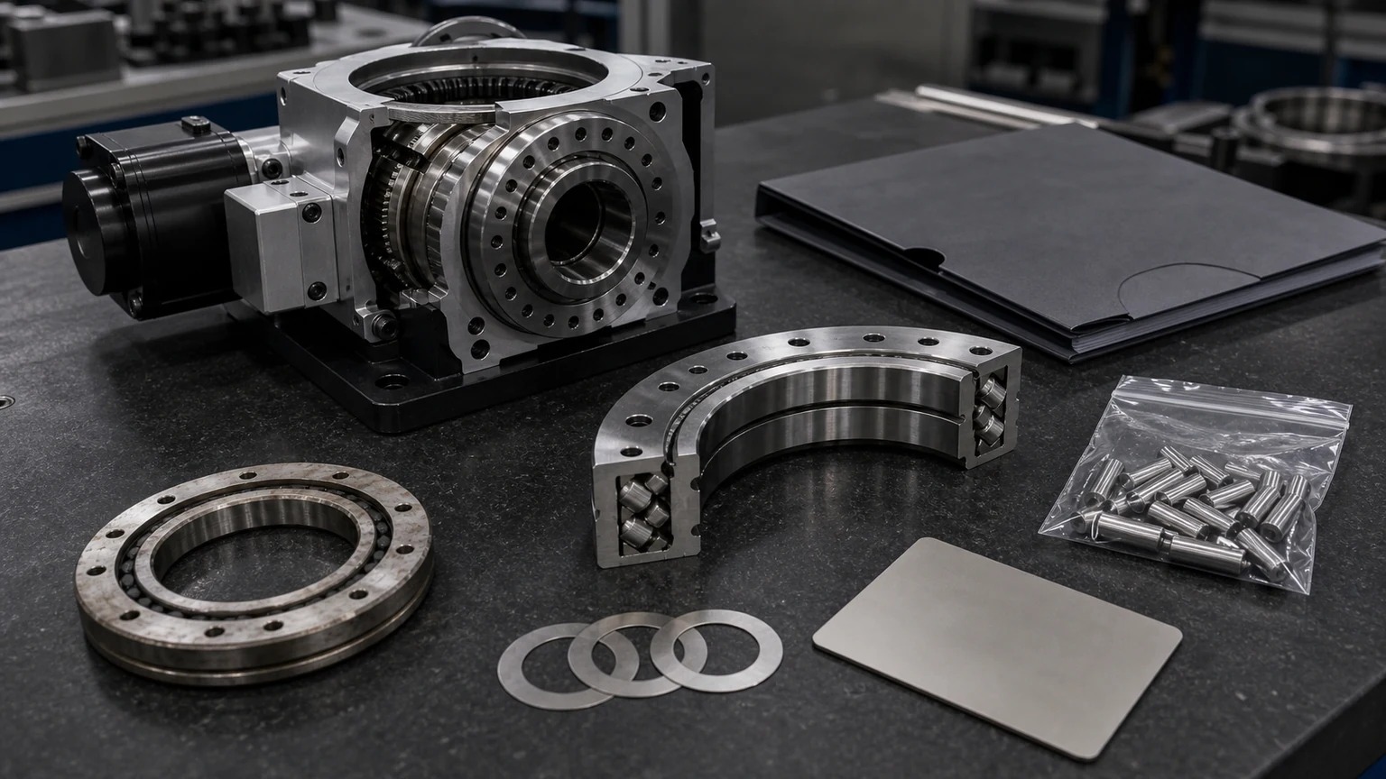 IKO cross roller bearing RFQ evidence package visual