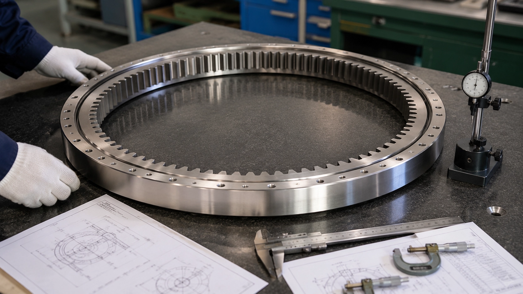 IMO cross roller bearing dimension and mounting review visual