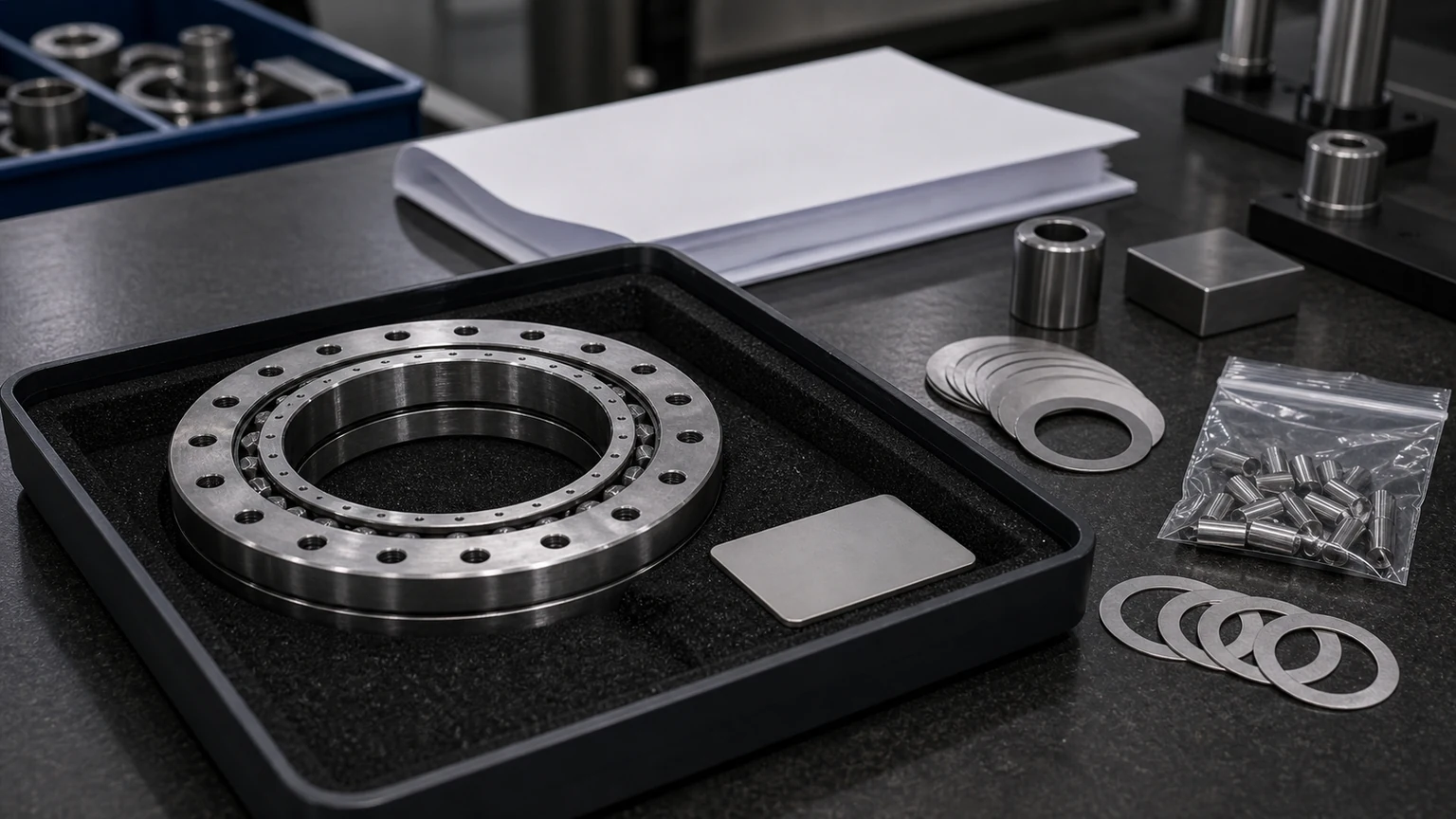 INA cross roller bearing RFQ evidence package visual