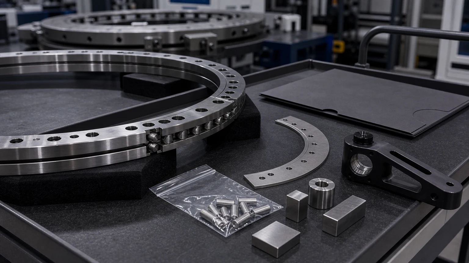 Kaydon cross roller bearing RFQ evidence package visual
