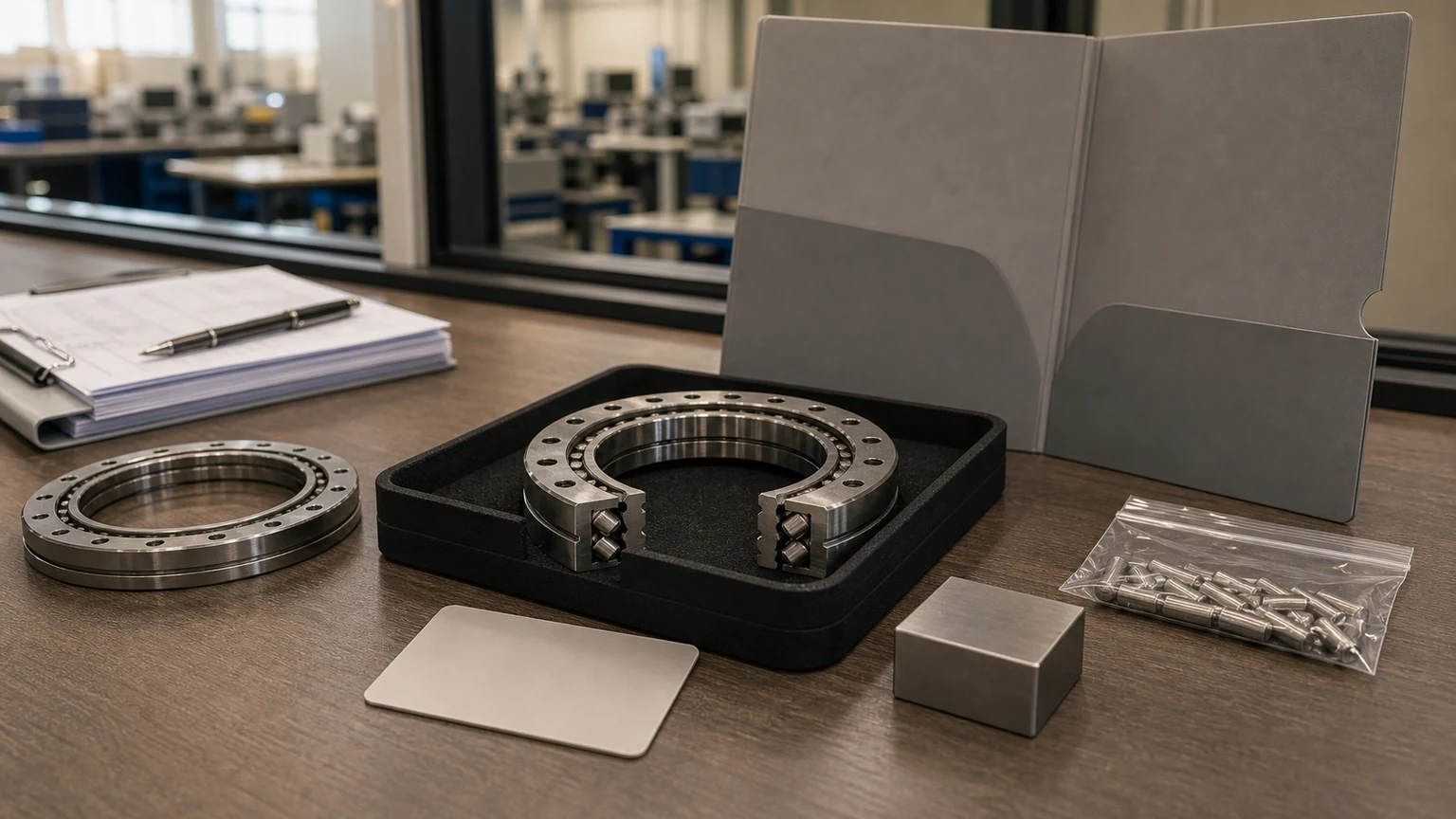 MISUMI cross roller bearing candidate evidence review visual