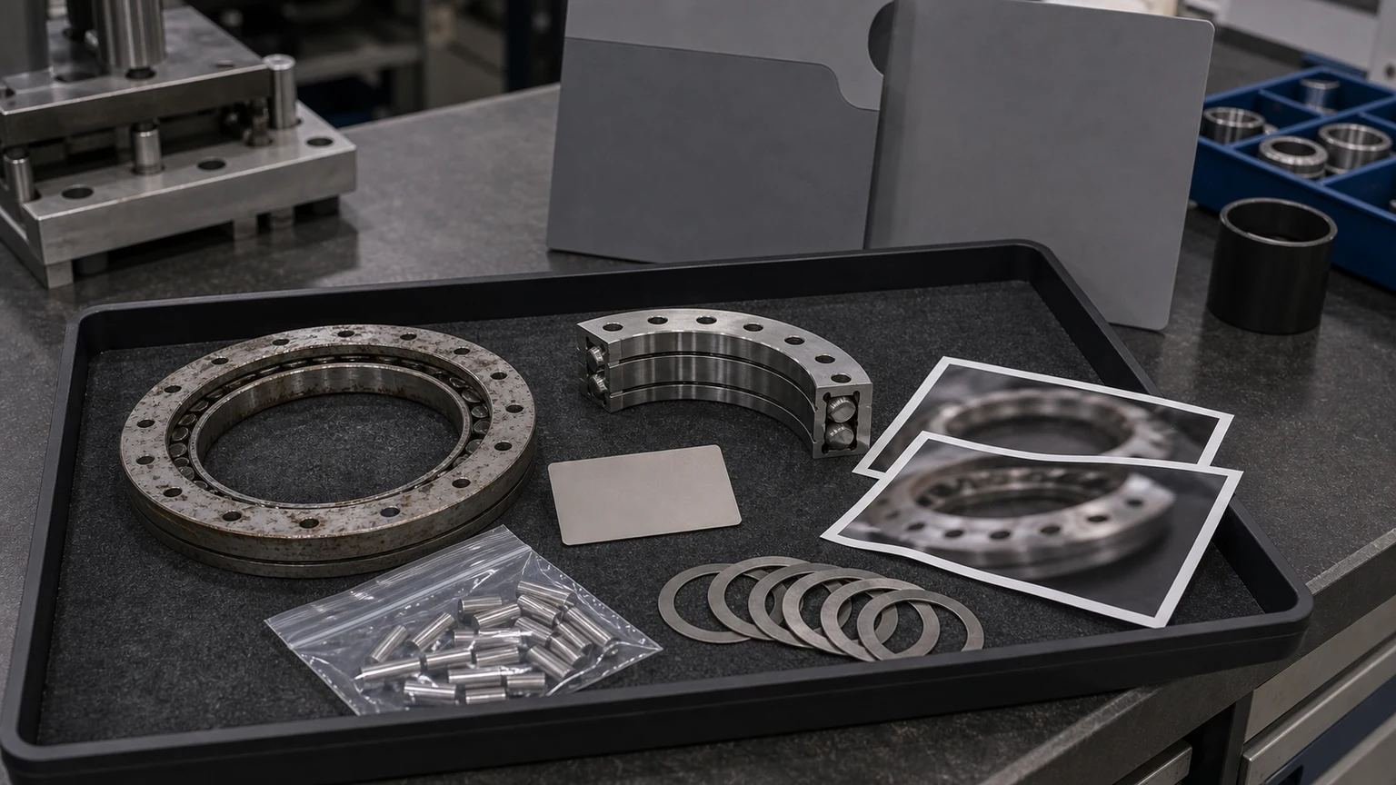 Nippon Bearing cross roller bearing RFQ evidence package visual