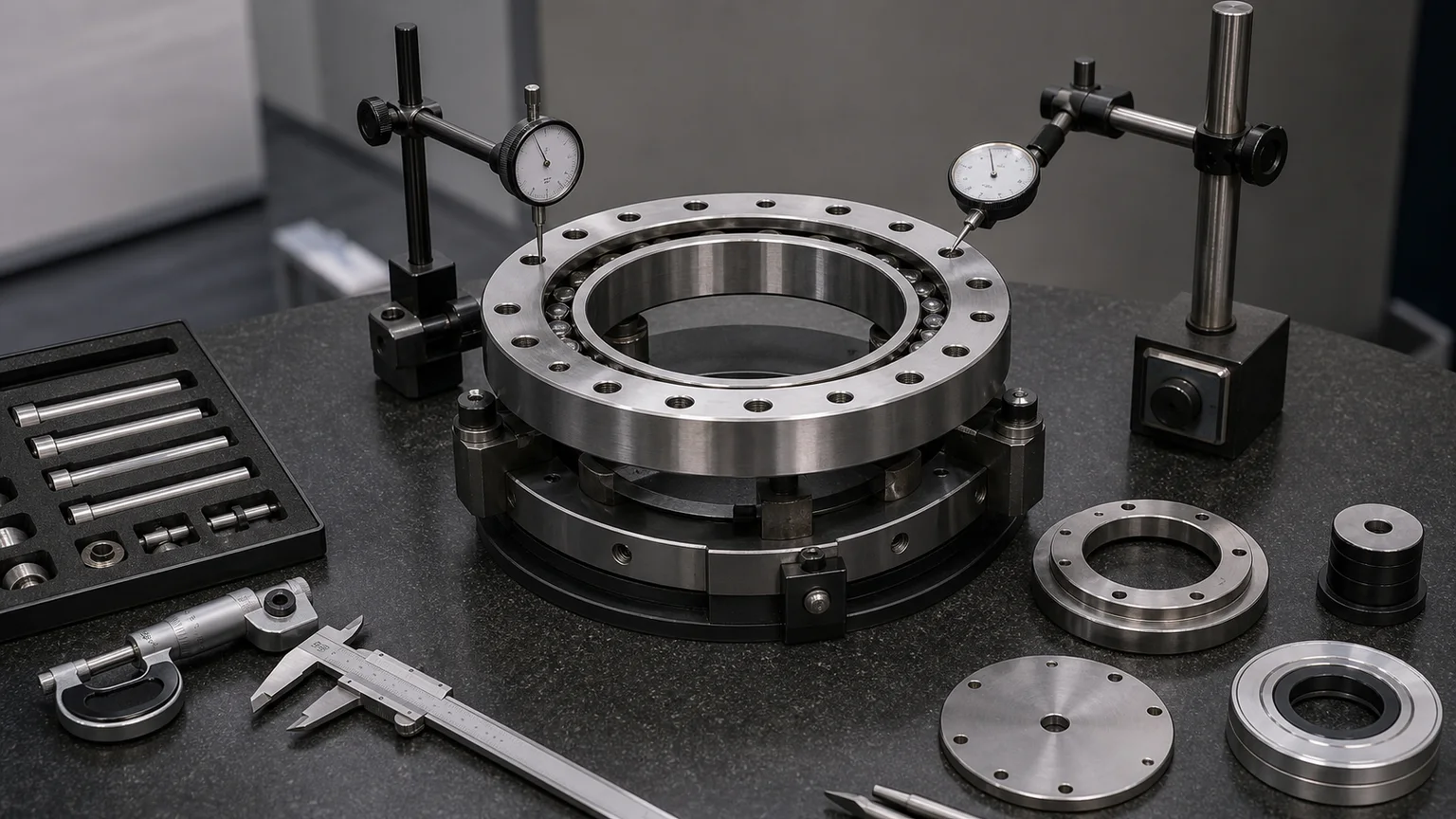 cross roller bearing quality control review visual