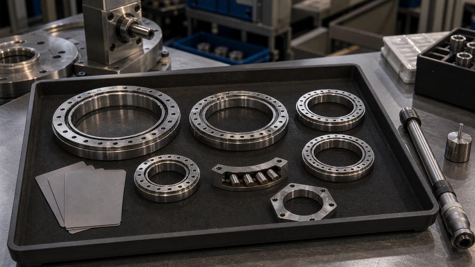 RB Series Crossed Roller Bearings model family and parameter evidence visual