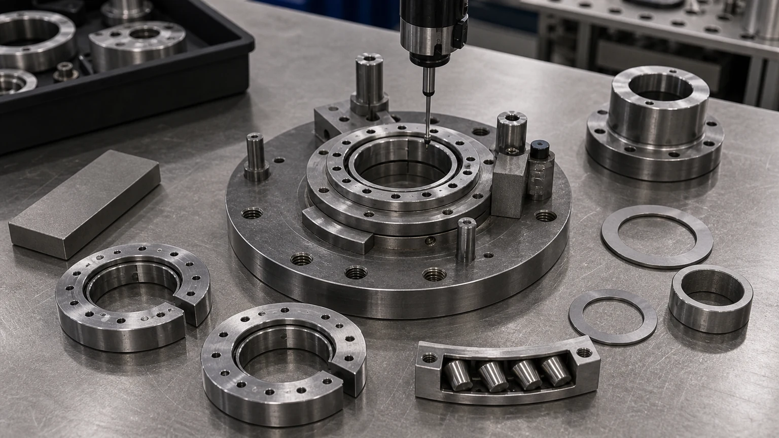 RE Series Crossed Roller Bearings model family and parameter evidence visual
