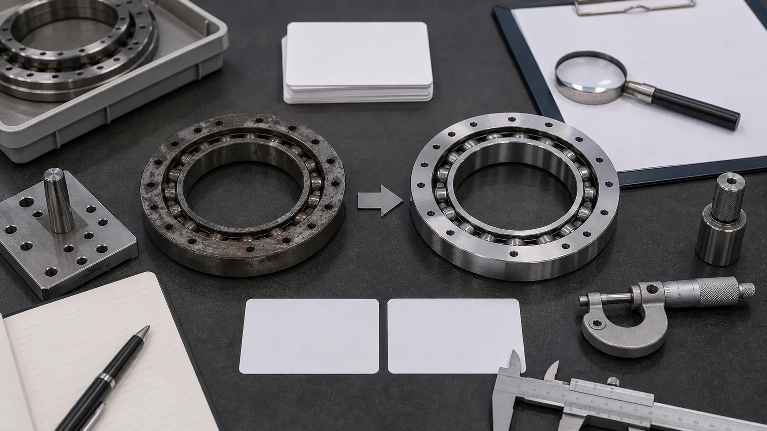 cross roller bearing replacement review routing visual