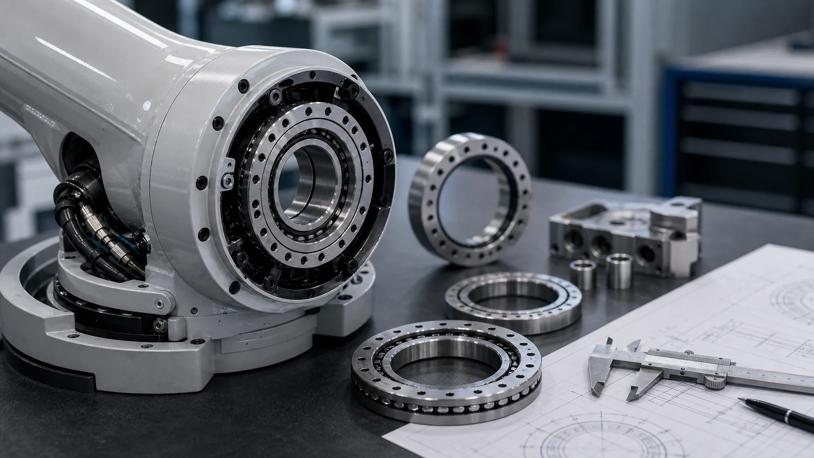 robotics crossed roller bearings application fit review visual
