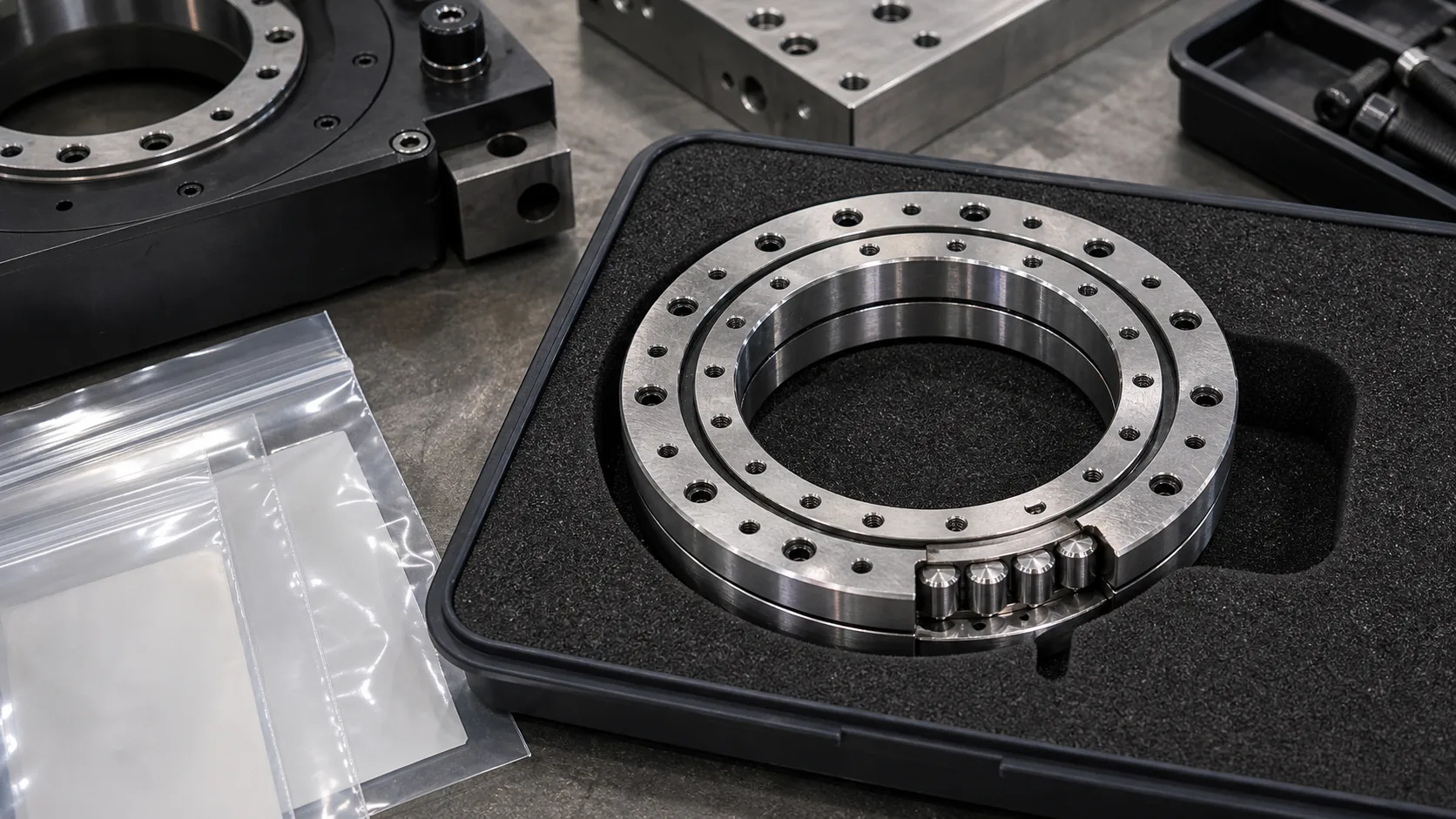 RU148X Cross Roller Bearing product review visual