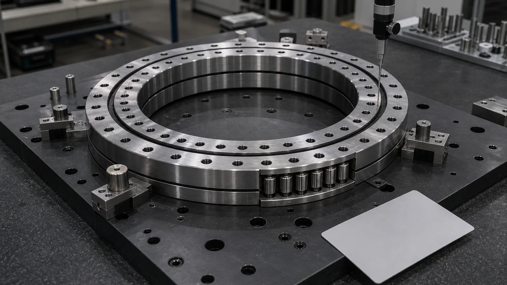 RU228 Cross Roller Bearing measurement checklist visual