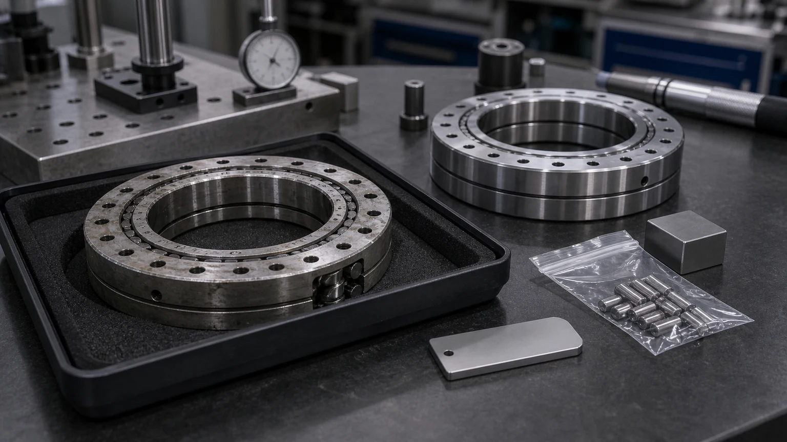 THK cross roller bearing candidate evidence review visual