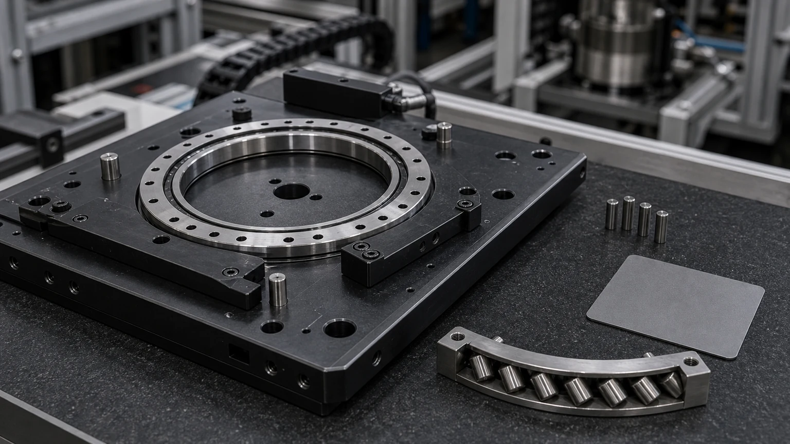 XRBS Series Crossed Roller Bearings model family and parameter evidence visual