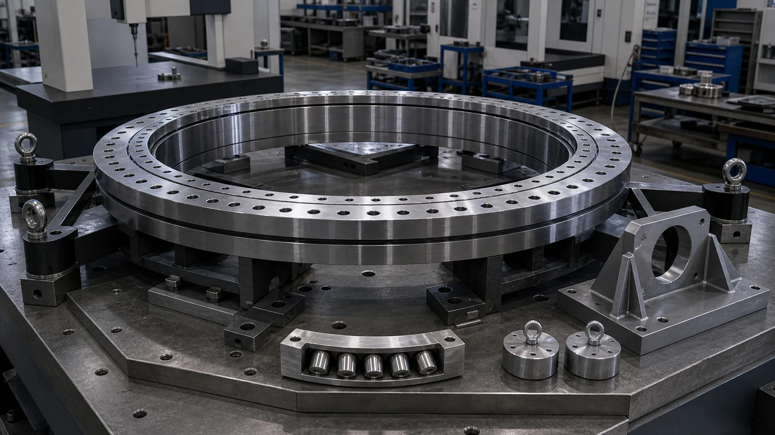 XRU Series Cross Roller Slewing Bearings model family and parameter evidence visual