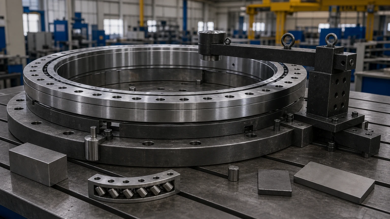 XU Series Crossed Roller Bearings model family and parameter evidence visual