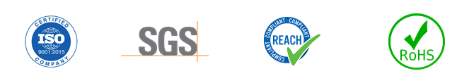 Certification and compliance icons for bearing documentation support